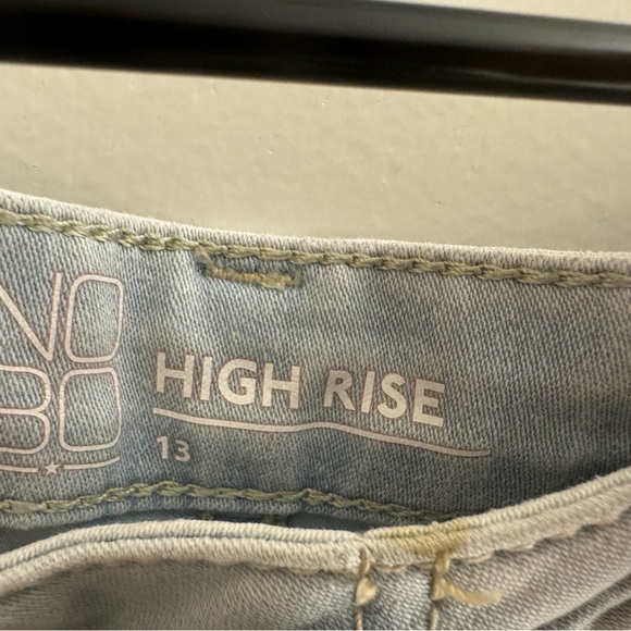 NOBO High Rise Light Blue Denim Skirt - Picture 2 of 2